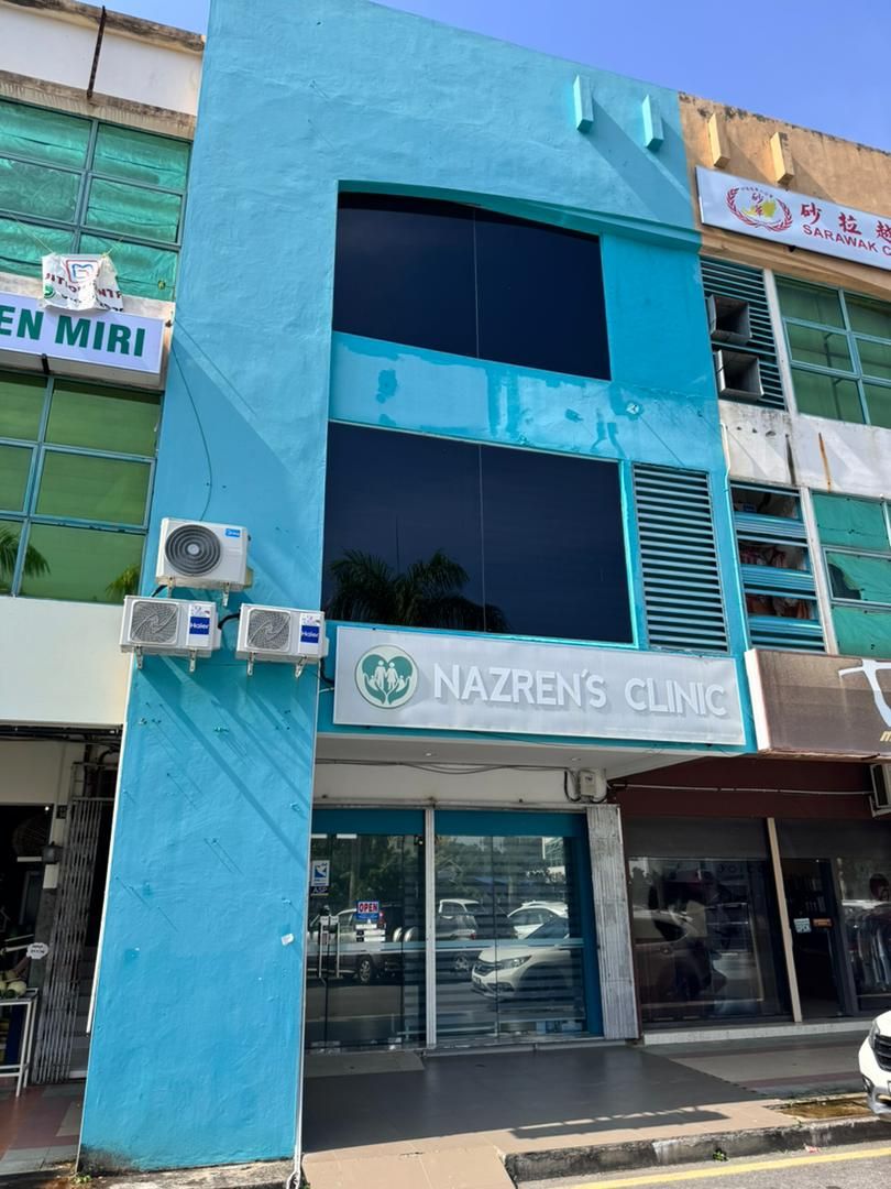 Nazren's Clinic shopfront at MCLD Centre Point, Miri