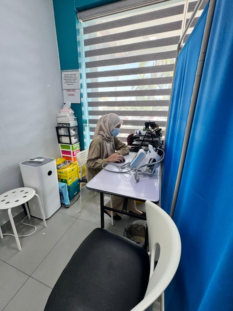 Nurse station for vital signs