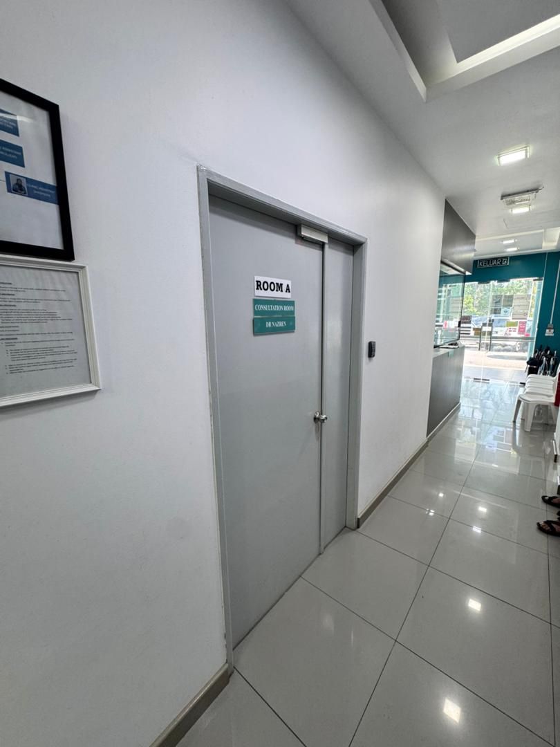 Consultation room corridor